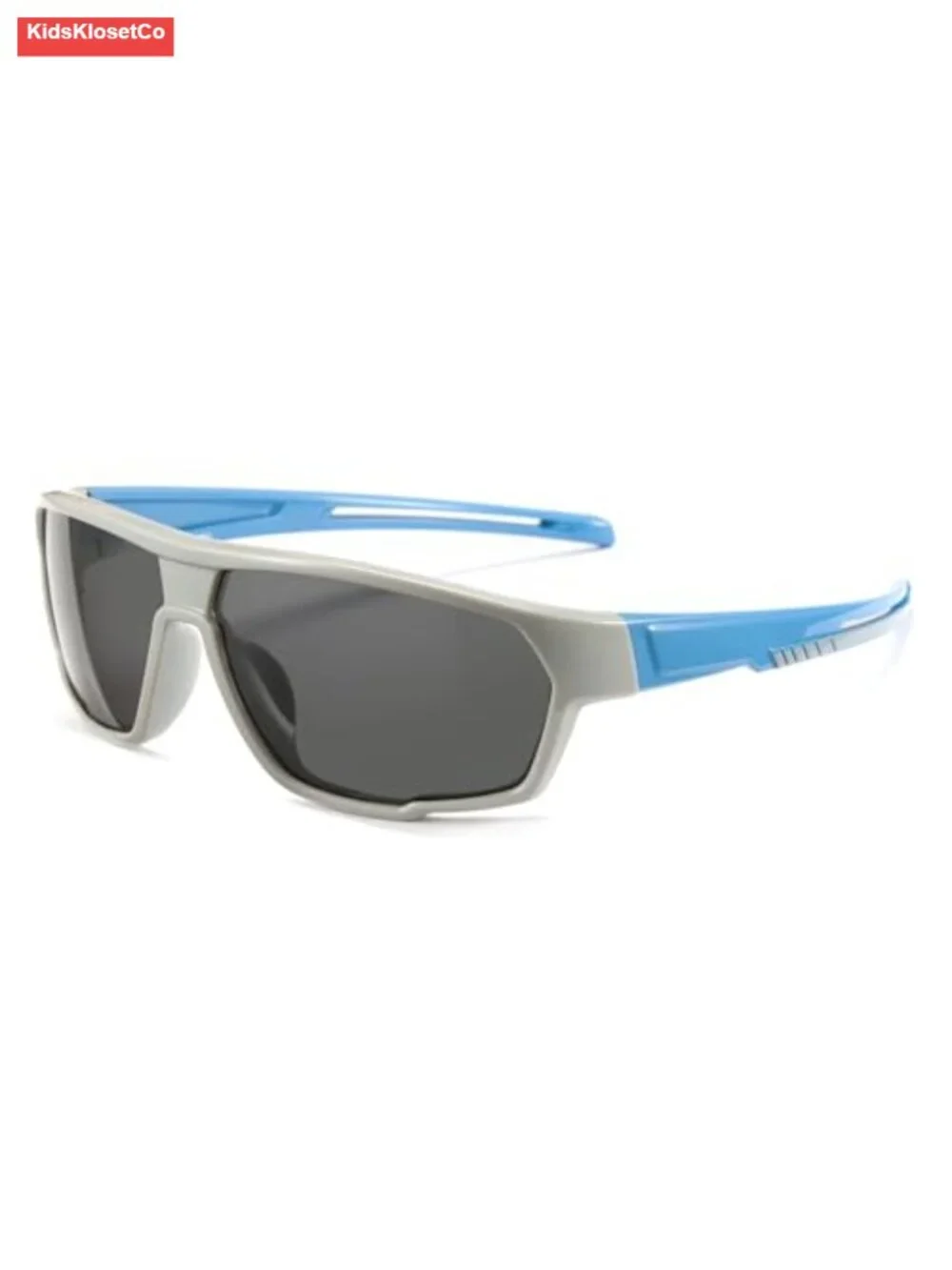 Kids Polarized Sports Sunglasses Wrap-around UV400 Protection Running Cycling